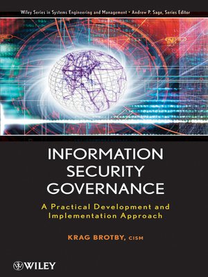 cover image of Information Security Governance